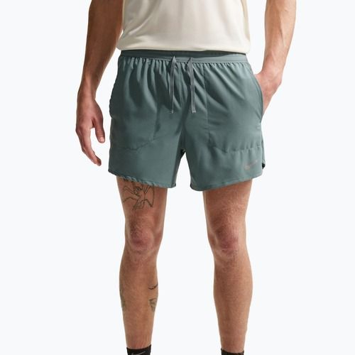 Spodenki męskie Nike Stride Dri-Fit Brief-Lined 5" mineral slate