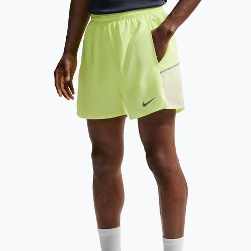 Spodenki do biegania męskie Nike Miler Dri-Fit 2in1 5" volt ice/barely volt