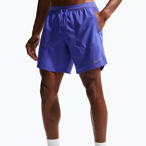 Spodenki do biegania męskie Nike Stride Dri-Fit Brief-Lined 7" lapis