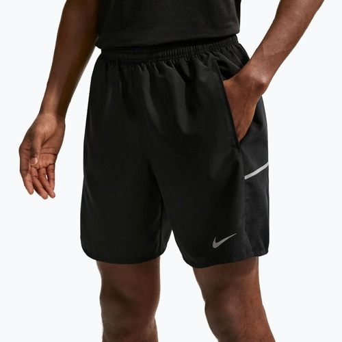 Spodenki do biegania męskie Nike Miler Dri-Fit 2in1 7" black/black
