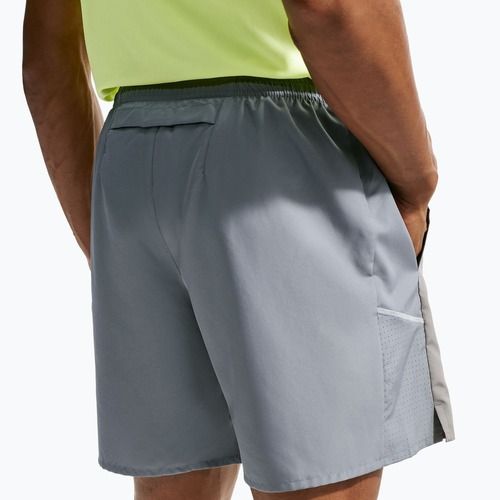 Spodenki do biegania męskie Nike Miler Dri-Fit 2in1 7" smoke grey/smoke grey