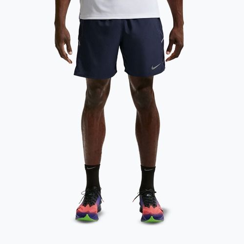Spodenki do biegania męskie Nike Miler Dri-Fit 2in1 7" midnight navy