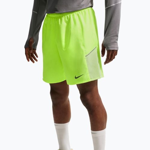Spodenki do biegania męskie Nike Miler Dri-Fit 2in1 7" volt ice/barely volt