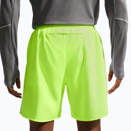 Spodenki do biegania męskie Nike Miler Dri-Fit 2in1 7" volt ice/barely volt