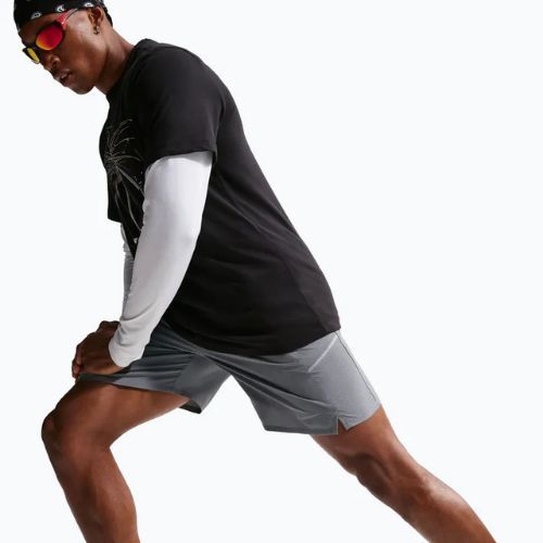 Spodenki męskie Nike Miler Dri-Fit 7" smoke grey/smoke grey