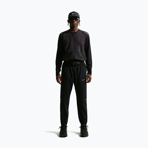 Spodnie do biegania męskie Nike Miler Dri-Fit Woven black/black