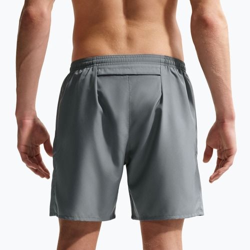 Spodenki do biegania męskie Nike Miler Dri-Fit Brief Lined7" smoke grey/smoke grey