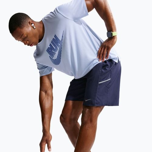 Spodenki do biegania męskie Nike Miler Dri-Fit 9" midnight navy