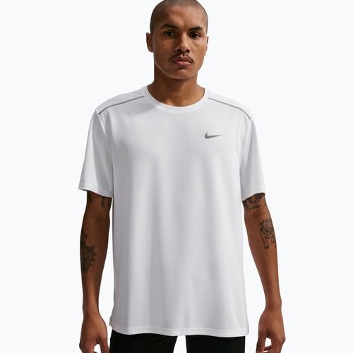 Koszulka do biegania męska Nike Miler Dri-Fit UV white