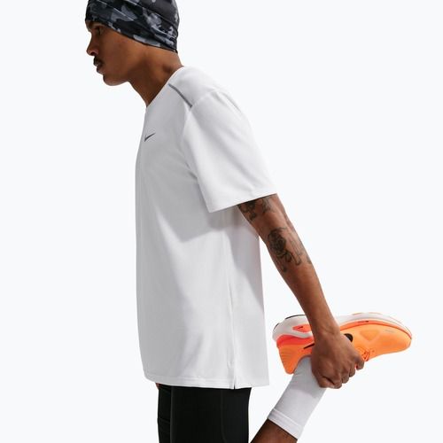 Koszulka do biegania męska Nike Miler Dri-Fit UV white