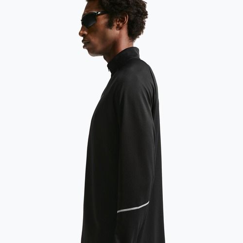 Bluza do biegania męska Nike Miler Dri-Fit UV 1/2 Zip black