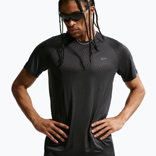 Koszulka do biegania męska Nike Stride Dri-Fit ADV off noir/black
