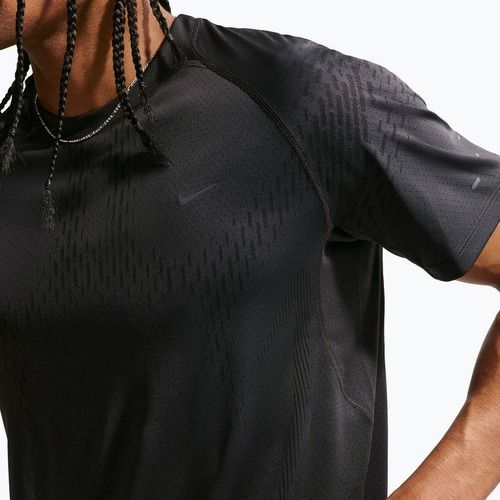 Koszulka do biegania męska Nike Stride Dri-Fit ADV off noir/black