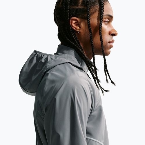 Kurtka do biegania męska Nike Miler Repel UV smoke grey/smoke grey