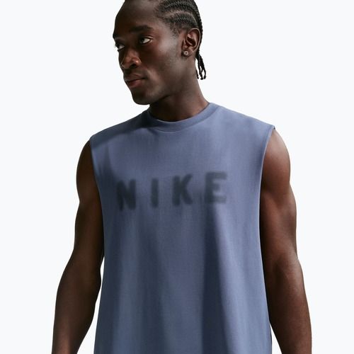 Koszulka treningowa męska Nike Athletic Club Dri-Fit diffused blue/diffused blue