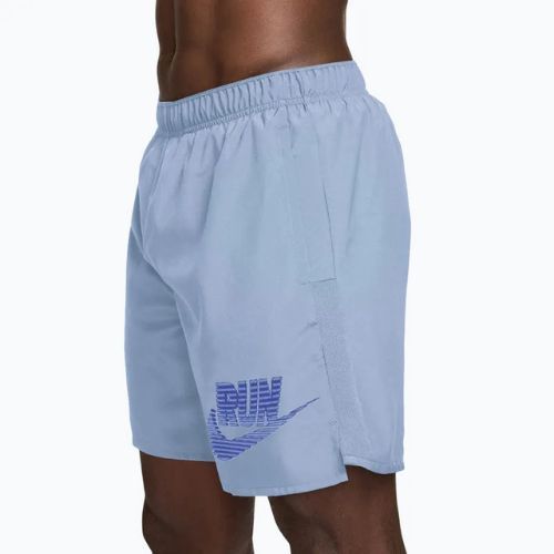 Spodenki do biegania męskie Nike Challenger Dri-Fit Brief-Lined 7" hydrogen blue/lapis