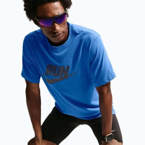 Koszulka do biegania męska Nike Dri-Fit Running blue crystal/thunder blue