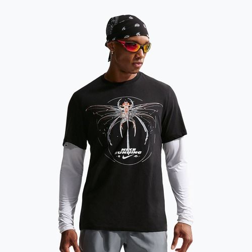 Koszulka do biegania męska Nike Dri-Fit Running black