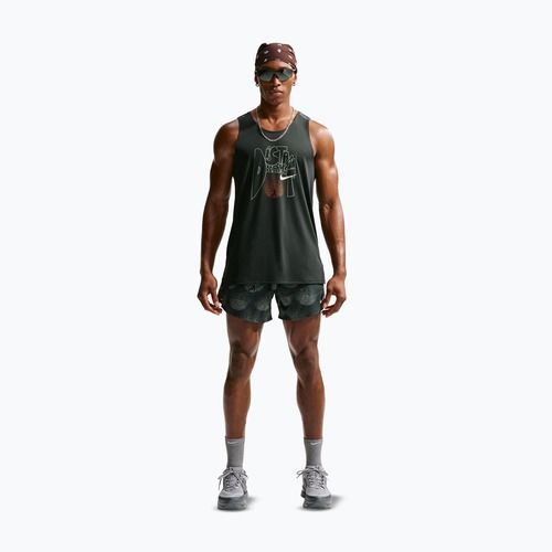 Spodenki do biegania męskie Nike Stride Dri-Fit Brief Lined 5" black spruce