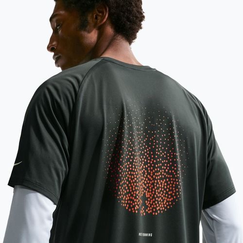 Koszulka do biegania męska Nike Stride Dri-Fit ADV black spruce