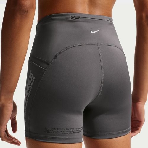 Spodenki do biegania damskie damskie Nike Swift High Waisted 4" medium ash