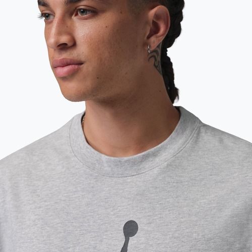 Koszulka męska Nike Jordan grey heather/black