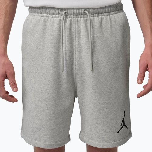 Spodenki męskie  Jordan Fleece grey heather/black