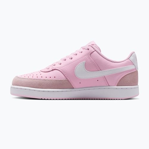 Buty damskie Nike Court Vision Low Suede pink foam/white