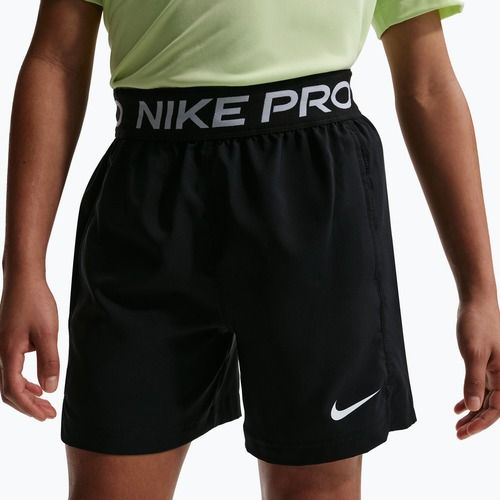 Spodenki dziecięce Nike Pro Dri-Fit black/white