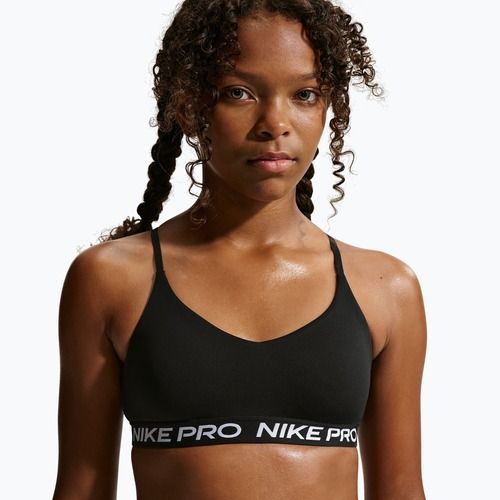 Biustonosz dziewczęcy Nike Pro Indy black