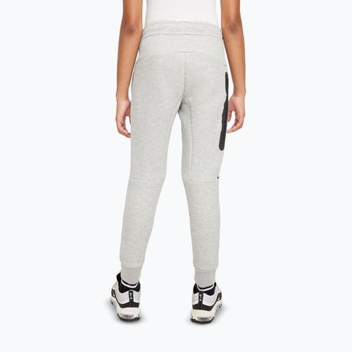 Spodnie dziecięce Nike Sportswear Tech Fleece dark grey heather/black/black