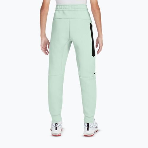 Spodnie dziecięce Nike Sportswear Tech Fleece barely green/black/black