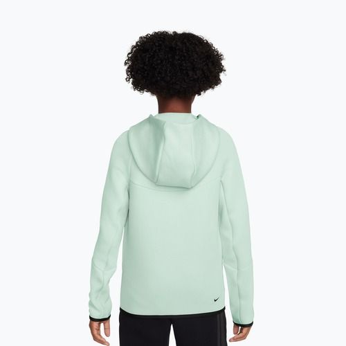 Bluza dziecięca Nike Sportswear Tech Fleece Full Zip barely green/black/black