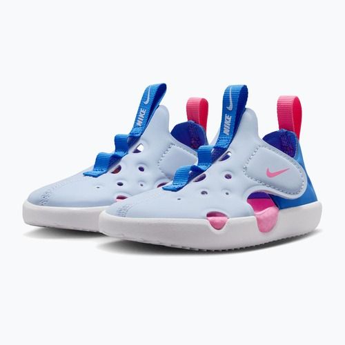 Sandały dziecięce Nike Sunray Protect 4 hydrogen blue/blue crystal/pink glow