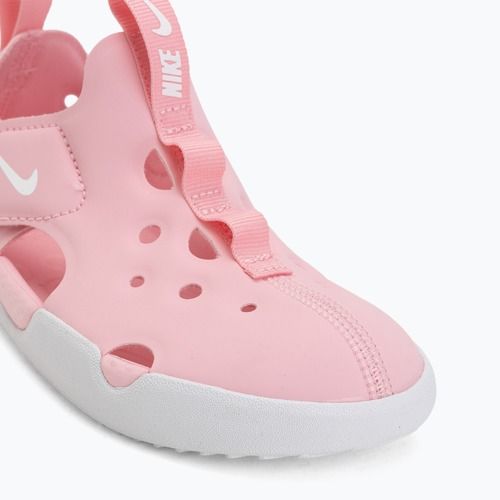 Sandały dziecięce Nike Sunray Protect 4 HF6277 med soft pink/white