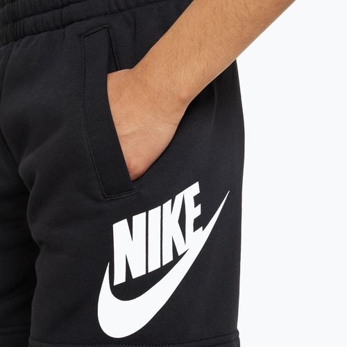 Spodenki dziecięce Nike Sportswear Club Fleece black/white