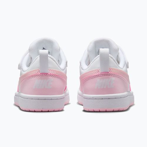 Buty dziecięce Nike Court Borough Low Recraft white/pink foam