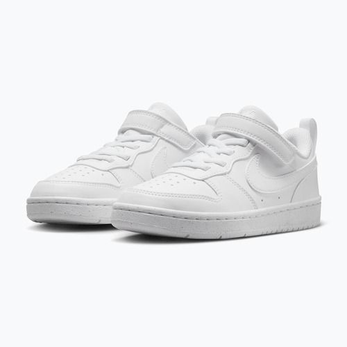 Buty dziecięce Nike Court Borough Low Recraft white/white/white