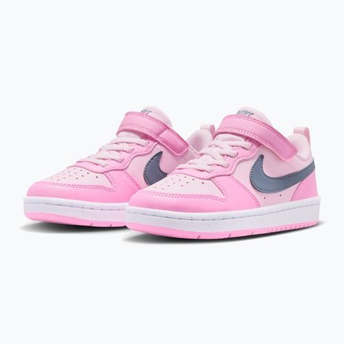 Buty dziecięce Nike Court Borough Low Recraft pink foam/pink rise/white/ashen slate