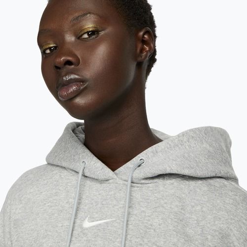 Bluza damska Nike Sportswear Phoenix Fleece Oversized dark grey heather/sail