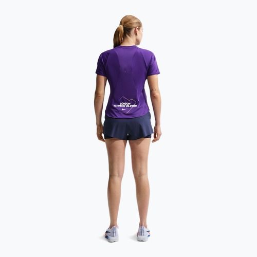 Koszulka do biegania damska Nike Swift London Dri-Fit court purple