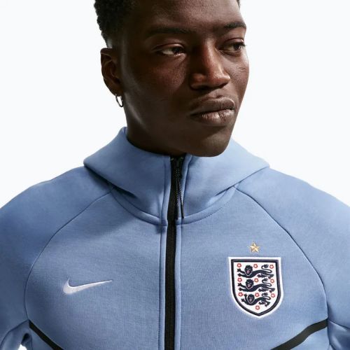 Bluza męska Nike England Tech Fleece Windrunner Full Zip work blue/white