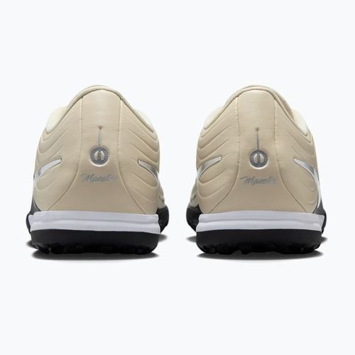 Buty piłkarskie męskie Nike United Tiempo Maestro Academy TF fossil/burgundy crush/metallic silver