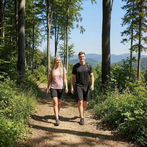 Koszulka męska trekkingowa KADVA TrailCore oddychająca czarny