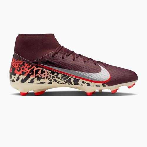Buty piłkarskie męskie Nike United Mercurial Superfly 10 Academy MG burgundy crush/metallic silver