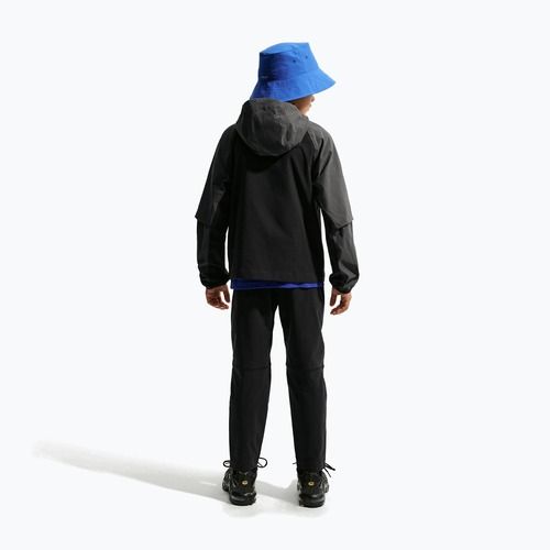 Kurtka piłkarska dziecięca Nike Paris Saint-Germain Tech Full Zip black/anthracite/white