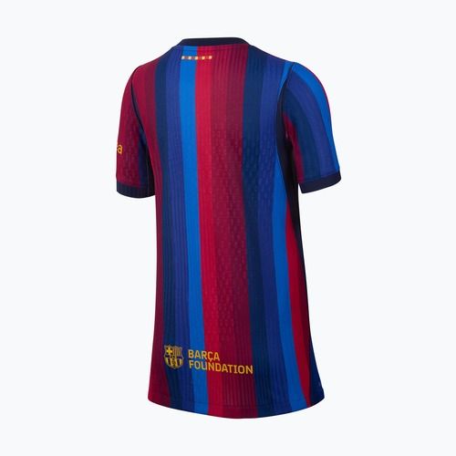 Koszulka piłkarska dziecięca Nike FC Barcelona Dri-Fit ADV Match deep garnet/blue void