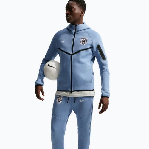 Spodnie piłkarskie męskie Nike England Tech Fleece Soccer Joggers work blue/white