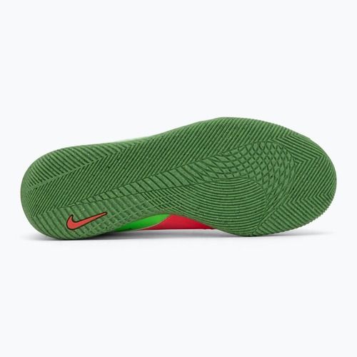 Buty piłkarskie dziecięce Nike Jr. Phantom 6 Low Club Erling Haaland IC hot punch/green strike/black