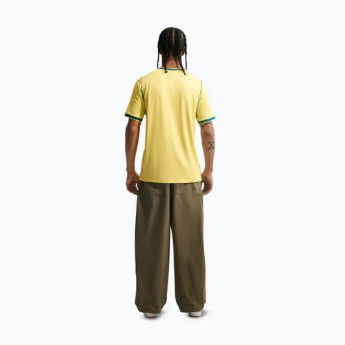 Koszulka piłkarska męska Nike Brazil 2026 Stadium Home Soccer Replica canary/light menta/geode teal